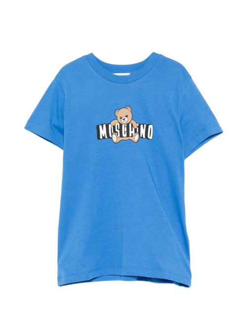 T-shirt unisex Moschino Kid Teen blu MOSCHINO KID-TEEN | HZM058LAA0340630